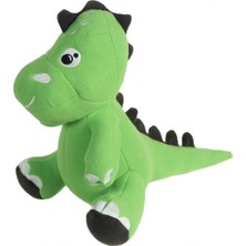 Pileli Store Dino Peluş Oyuncak Yeşil 25 cm