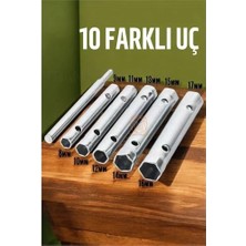 Pileli Store Tork Lokma Seti Boru Kovan Tip Anahtar Seti Buji Anahtarı