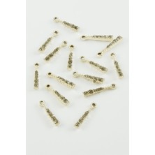 Pileli Store Tek Taşlı Kolye Ucu Aparatı 1 Adet