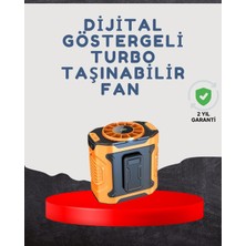 Pileli Store Yüksek Kapasiteli Turbo Taşınabilir Fan