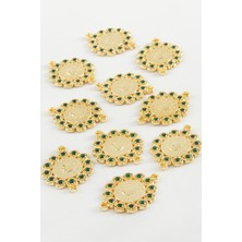 Pileli Store Çeyrek Taşlı Bileklik ve Kolye Ucu Aparatı 1 Adet