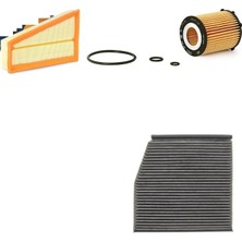 Sardes Filtre Seti Mercedes Gla 200 Benzin X156 2013-2019 3lü Hava + Yağ F. + Polen