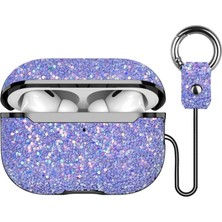 Eco Port Onegif Airpods 2 (2.nesil) Bright Simli Airpods Kapak - Derin Mor