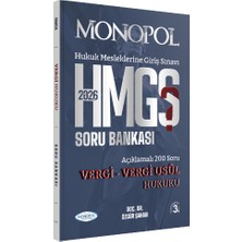 Monopol Yayınları Hmgs Vergi Hukuku – Vergi Usul Hukuku Soru Bankası 3. Baskı 2026