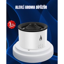 Astraltech 3D Alev Işıklı Aromaterapi Makinesi – 360 ml Su Kapasiteli Sessiz Difüzör