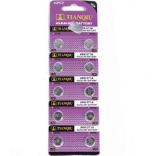 Eco Port Tıanqıu Ag6 LR920/371 Alkalin 10'lu Düğme Pil