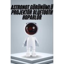 Pileli Store Projeksiyon Güneş Lambası Astronot Gün Batımı Projektör LED Işıklı