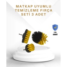 Astraltech Yüksek Devirde Etkili Temizlik Sağlayan Matkap Ucu Fırça Seti