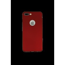 iPhone 7 Plus Telefon Kılıfı 3 Adet Bordo Esnek Silikon Kılıf