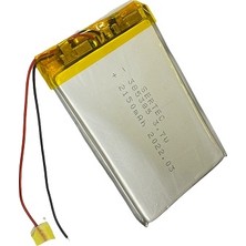 Pileli Store 385385 3.7V 2150 Mah Li-Polymer Pil DEVRELI/1.5A