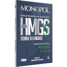 Monopol Yayınları Hmgs Medeni Hukuk Soru Bankası 3. Baskı 2026