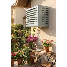 Liccia Klima Motoru/dış Ünite Gizleme/koruma Kafesi Xl 120X62X150(H) Alüminyum Stage