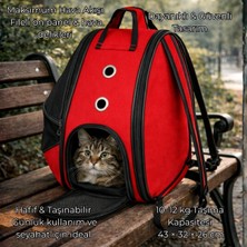 Vigi Store Vg Premium Fileli Kedi ve Köpek Taşıma Çantası