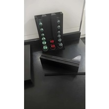 Helis Craft Modüler Nespresso Uyumlu Kapsül Kahve Standı Organizer - 4'lü Set (24 Kapsül Kapasiteli)