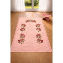 Hig Store Fransız Güpürlü Etamin Işlemeli Gelin Damat Bohçası Çeyizlik Hediyelik Seccade (Asorti Nakış Renk)