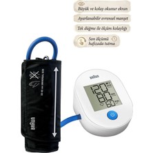 Braun Tansiyon Ölçer Dijital Koldan Ölçüm Cihazı - Hassas Ölçüm ve Nabız Göstergesi