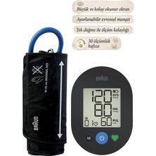 Braun Tansiyon Ölçer Dijital Koldan Ölçüm Cihazı - Çift Kullanıcı Hafızalı Hassas Alet