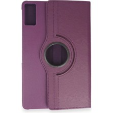 Eco Port Samsung Galaxy T550 Tab A 9.7 Kılıf 360 Tablet Deri Kılıf - Mürdüm