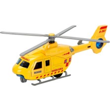Pileli Store Maxx Wheels Sesli ve Işıklı Çek Bırak Die Cast Helikopter
