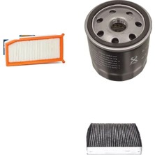 Sardes Filtre Seti Dacia Sandero Iı 1.5 Dci 2013+ 90 Beygir 3lü Hava + Yağ F. + Polen