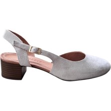 EXTRAFIT Kadın Tokalı Arkası Açık Topuklu Ayakkabı S74289