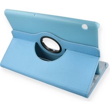 Eco Port Huawei Mediapad T5 10 Kılıf 360 Tablet Deri Kılıf - Turkuaz