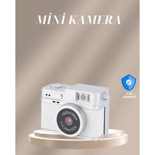 Pileli Store Cep Boy Vintage Dijital Kamera LED Destekli Full Hd Video