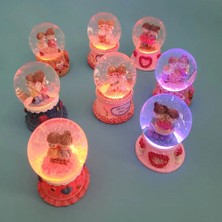 Pileli Store Işıklı Mini Kar Küreleri