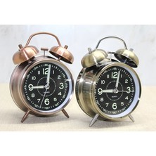 Pileli Store Antik Metal Çalar Saat Model 1