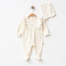 Lenna Baby Jakarlı Fırfırlı Tulum