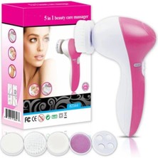 Pileli Store 5 In 1 Pilli Yüz Temizleme,masaj ve Peeling Fırça Seti