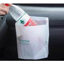 Pileli Store Pratik Su Geçirmez Oto Araba Çöp Poşeti Yapışkanlı 20 Adet