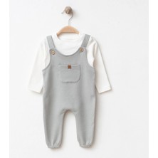 Lenna Baby Jakarlı Badili Erkek Bebek Slopet %100 Pamuk Mevlüt Hediyelik