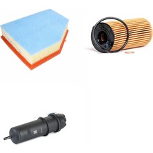 Sardes Filtre Seti Bmw 5 Serisi F90 G30 G31 520 D Dizel 2017+ 3lü Hava + Yağ F. + Yakıt Filtre