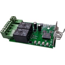 EgliTech 2 Kanal 433 Mhz Rf Alıcı Kartı