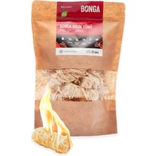 4 Adet Bonga Odun Yünü Tutuşturucu 25 Adet / 350 G