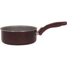 6 Adet Mehtap Mor Granit Kaçerola 18 cm