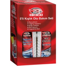 5 Adet Comrade Kışlık Oto Bakım Seti 5'li
