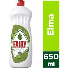 2 Adet Fairy Sıvı Bulaşık Deterjanı Elma 650 ml