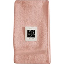3 Adet Chysis Açık Somon Pamuklu Havlu 30 x 50 cm
