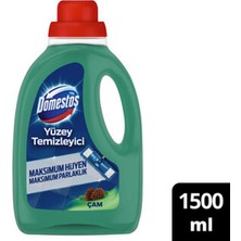 1 Adet Domestos Yüzey Temizleyici Çam Maksimum Hijyen Tüm Yüzeyler Için Yüzey Temizleyici 1500 ml