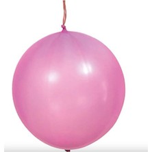 6 Adet Jojo Balloons 14" Renk Mix Punch Balon 8'li