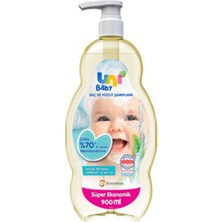 3 Adet Uni Baby Şampuan 900 ml