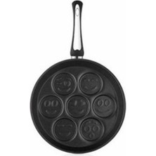 6 Adet Papilla Emoji Pankek Tava 28 cm