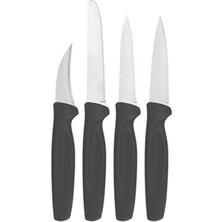 3 Adet Excellent Houseware Paslanmaz Bıçak Seti 4'lü