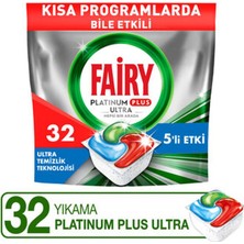 4 Adet Fairy Platinum Plus Ultra Tablet 32'li 496 G