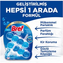 4 Adet Bref Brilliant Gel Artctic Ocean Klozet Bloğu 2 x 42 G