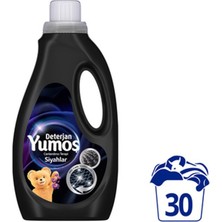 3 Adet Yumoş Sıvı Bakım Deterjanı Canlandırıcı Terapi Siyahlar 30 Yıkama 1500 ml