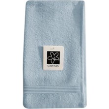 6 Adet Chysis Açık Mavi Pamuklu Havlu 30 x 50 cm