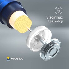5 Adet Varta Longlife Power 4 Ince + 4 Kalem Pil + Fener Hediyeli